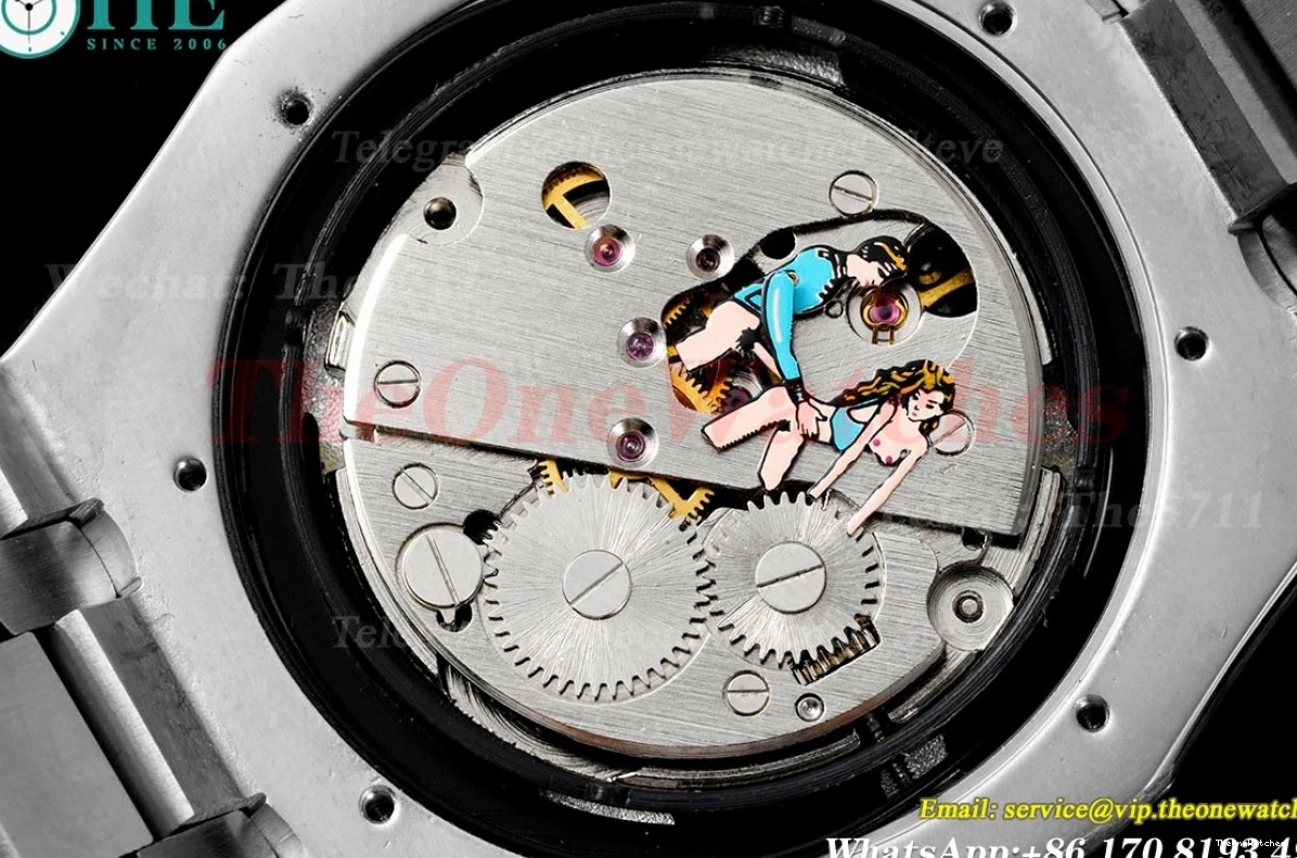 Stk SS Oak SS Royal A23J(Erotic) ABF Black Fake tourbillon 0121